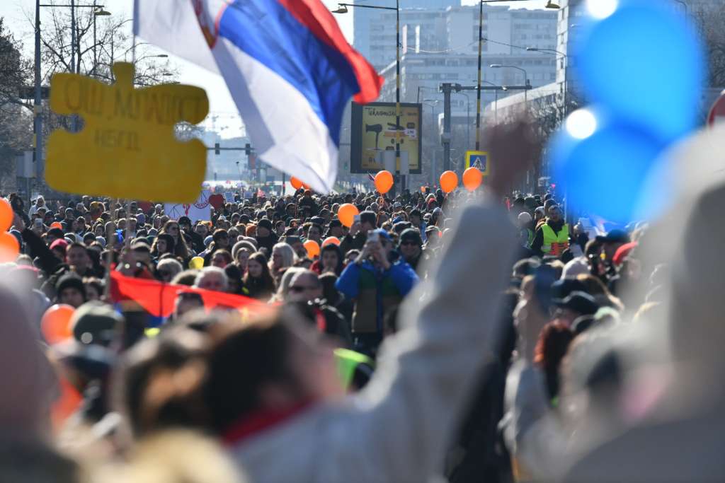 Srbija: Danas veliki studentski protesti u Nišu - dočekani ovacijama