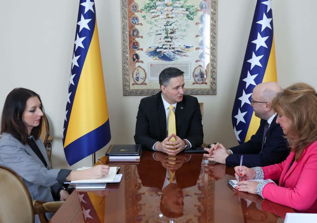 Sarrazin: Njemačka će nastaviti pružati snažnu podršku BiH u naporima da održi mir i stabilnost