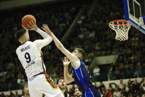 SARAJEVO, 17. aprila (FENA) - Košarkaši Bosne plasirali su se u finale play-offa ABA 2 lige. (Foto FENA/Almir Razić)