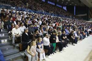 SARAJEVO, 17. aprila (FENA) - Košarkaši Bosne plasirali su se u finale play-offa ABA 2 lige. (Foto FENA/Almir Razić)