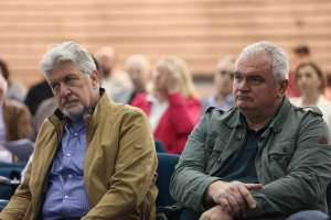 SARAJEVO, 17. aprila (FENA) - Okrugli sto „Mogućnosti korišćenja tehnologija nuklearnih reaktora za proizvodnju električne energije“ (Foto FENA/Hazim Aljović)