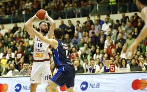 SARAJEVO, 17. aprila (FENA) - Košarkaši Bosne plasirali su se u finale play-offa ABA 2 lige. (Foto FENA/Almir Razić)