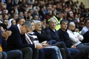 SARAJEVO, 17. aprila (FENA) - Košarkaši Bosne plasirali su se u finale play-offa ABA 2 lige. (Foto FENA/Almir Razić)