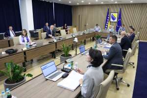 SARAJEVO, 2. juna (FENA) - Sjednica Vijeće ministara Bosne i Hercegovine. (Foto FENA/Hazim Aljović)