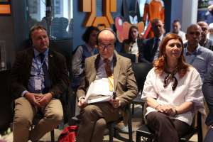 SARAJEVO, 2. juna (FENA) – Asocijacija srednjoškolaca u Bosni i Hercegovini PROI, Svjetski dan bez duhana obilježila je konferencijom o temi 'Javno zdravlje kao politički prioritet'. (Foto FENA/Hazim Aljović)