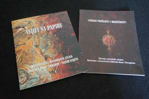 SARAJEVO, 2. juna (FENA) - Svečanu promociju projekta „Očuvanje orijentalnih rukopisa 14. i 15. stoljeća i atlasa Theatrum Orbis Terrarum – Teatar svijeta (1592)”, koji se bavi zaštitom i prezentacijom vrijednih rukopisnih i kartografskih zbirki iz naše kulturno-historijske baštine. Projekt je realiziran uz podršku Federalnog ministarstva obrazovanja i nauke. (Foto FENA/Jasmin Hasečić/ap)