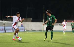 MOSTAR, 15. srpnja (FENA) - Zrinjski je u uzvratnom susretu na svom stadionu slavio protiv Virtusa iz San Marina rezultatom 2:1 te s
ukupnih 4:1 prošao u drugo pretkolo UEFA Lige prvaka, gdje ih čeka stari poznanik - Slovan iz Bratislave.(Foto FENA/Branka Soldo)