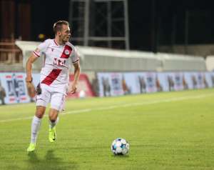 MOSTAR, 15. srpnja (FENA) - Zrinjski je u uzvratnom susretu na svom stadionu slavio protiv Virtusa iz San Marina rezultatom 2:1 te s
ukupnih 4:1 prošao u drugo pretkolo UEFA Lige prvaka, gdje ih čeka stari poznanik - Slovan iz Bratislave.(Foto FENA/Branka Soldo)